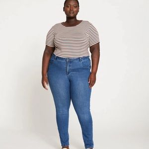 Universal Standard Seine High Rise Skinny Jeans 12 NWT